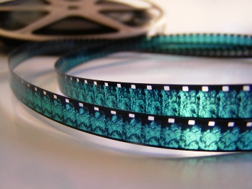 This photo of a Movie Reel with Film was taken by US photographer Pam Roth.